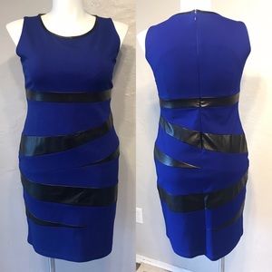 Peter Nygard Blue Cocktail Dress